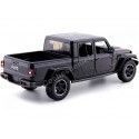 CARSDEMETAL.ES 2020 Jeep Gladiator Rubicon Rigid Roof Pickup Black 1:27 Max Motor 79368