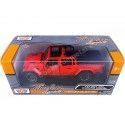 Carsdemetal.es 2020 Jeep Gladiator Rubicon Red Pickup Red 1:27 Max 79370 MOTEUR