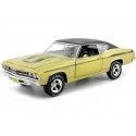 Cochesdemetal.es 1969 Chevrolet Chevelle HT Yenko Oro/Negro 1:18 Auto World AMM1206