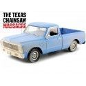 Cochesdemetal.es 1974 Chevrolet C-10 "La Matanza de Texas" Azul Efecto Sucio 1:18 Highway-61 18014