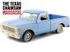 Cochesdemetal.es 1974 Chevrolet C-10 "La Matanza de Texas" Azul Efecto Sucio 1:18 Highway-61 18014