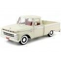 Cochesdemetal.es 1965 Ford F-100 Pick-up de cabine personnalisée Blanco 1:18 Sun Star 1302