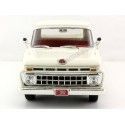 Cochesdemetal.es 1965 Ford F-100 Pick-up de cabine personnalisée Blanco 1:18 Sun Star 1302