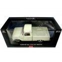 Cochesdemetal.es 1965 Ford F-100 Pick-up de cabine personnalisée Blanco 1:18 Sun Star 1302