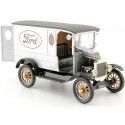 Cochesdemetal.es 1925 Ford Model T Paddy Wagon "Ford Asistencia" Gris 1:24 Motor Max 79329