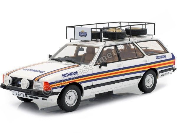 Cochesdemetal.es 1981 Ford Granada Turnier MK II RHD "Rothmans Rallye Team" 1:18 Premium ClassiXXs PCL30110