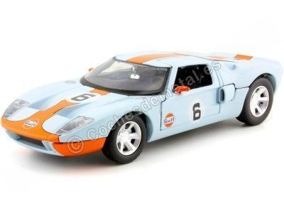 2004 Ford GT Concept Gulf Livery 1:24 Motor Max 79641 Cochesdemetal.es