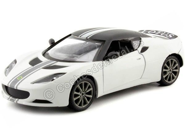 Cochesdemetal.es 2012 Lotus Evora S Blanco Mate 1:24 Motor Max 79505