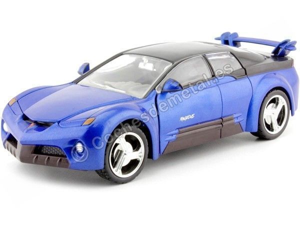 Cochesdemetal.es 2002 Pontiac Rageous Concept Metallic Blue 1:24 MOTOR MAX 73258