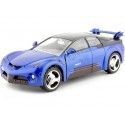 Cochesdemetal.es 2002 Pontiac Rageous Concept Metallic Blue 1:24 MOTOR MAX 73258