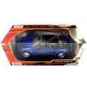 Cochesdemetal.es 2002 Pontiac Rageous Concept Metallic Blue 1:24 MOTOR MAX 73258