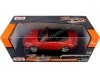 Cochesdemetal.es 2008 Porsche 911 Turbo Cabriolet Rojo 1:24 Motor Max 73348