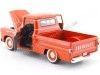 Cochesdemetal.es 1958 Chevrolet Apache Fleetline Pickup Naranja 1:24 Motor Max 79311