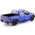 Cochesdemetal.es 2017 Ford F-150 Pickup Raptor Azul 1:27 Motor Max 79344