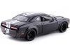 Cochesdemetal.es 2018 Dodge Challenger SRT Hellcat Wide Body Negro/Blanco 1:24 Motor Max 79350