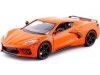 Cochesdemetal.es 2020 Chevrolet Corvette Stingray C8 Naranja 1:24 Motor Max 79360