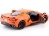 Cochesdemetal.es 2020 Chevrolet Corvette Stingray C8 Naranja 1:24 Motor Max 79360