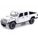 CARSDEMETAL.ES 2020 Jeep Gladiator Rubicon Rigid Roof Pickup blanc 1:27 MOTER MAX 79368