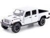 Cochesdemetal.es 2020 Jeep Gladiator Rubicon Techo Rígido Pickup Blanco 1:27 Motor Max 79368