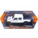 CARSDEMETAL.ES 2020 Jeep Gladiator Rubicon Rigid Roof Pickup blanc 1:27 MOTER MAX 79368