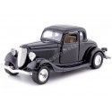 Cochesdemetal.es 1934 Ford Coupe Hardtop Negro 1:24 Motor Max 73217