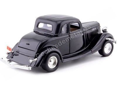 1934 Ford Coupe Hardtop Negro 1:24 Motor Max 73217 Cochesdemetal.es 2