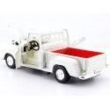 Cochesdemetal.es 1955 Chevrolet 5100 Stepside Blanco 1:24 Motor Max 73236