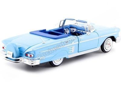 Cochesdemetal.es 1958 Chevrolet Impala Roadster Azul 1:24 Motor Max 73267 2