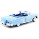 Cochesdemetal.es 1958 Chevrolet Impala Roadster Azul 1:24 Motor Max 73267