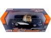 Cochesdemetal.es 1959 Chevrolet Corvette (C1) Negro / Blanco 1:24 Motor Max 73216