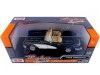 Cochesdemetal.es 1959 Chevrolet Corvette (C1) Negro/Blanco 1:24 Motor Max 73216