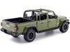 Cochesdemetal.es 2021 Jeep Gladiator Overland Open Top Pickup Verde 1:24 MOTOR MAX 79367