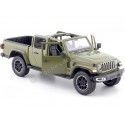 Cochesdemetal.es 2021 Jeep Gladiator Overland Open Top Pickup Verde 1:24 MOTOR MAX 79367