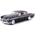 Cochesdemetal.es 1955 Chrysler C300 Negro 1:24 Motor Max 73302