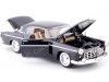 Cochesdemetal.es 1955 Chrysler C300 Negro 1:24 Motor Max 73302