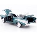 Cochesdemetal.es 1957 Chevrolet Bel Air Verde/Blanco 1:24 Motor Max 73228