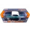 Cochesdemetal.es 1957 Chevrolet Bel Air Verde/Blanco 1:24 Motor Max 73228