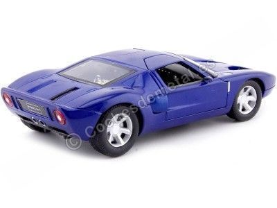 Cochesdemetal.es 2004 Ford GT Concept Azul 1:24 Motor Max 73297 2