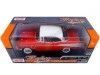 Cochesdemetal.es 1957 Chevrolet Bel Air Rojo/Blanco 1:24 Motor Max 73228