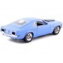 Cochesdemetal.es 1970 Ford Mustang Boss 429 Azul 1:24 Motor Max 73303