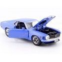 Cochesdemetal.es 1970 Ford Mustang Boss 429 Azul 1:24 Motor Max 73303