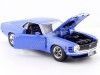 Cochesdemetal.es 1970 Ford Mustang Boss 429 Azul 1:24 Motor Max 73303