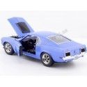 Cochesdemetal.es 1970 Ford Mustang Boss 429 Azul 1:24 Motor Max 73303