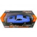 Cochesdemetal.es 1970 Ford Mustang Boss 429 Azul 1:24 Motor Max 73303