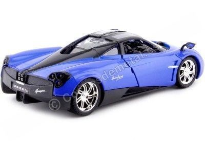 CARSDEMETAL.ES 2011 PAGANI HUAYRA AZUL 1:24 MOTOR MAX 79312 2