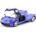 CARSDEMETAL.ES 2011 PAGANI HUAYRA AZUL 1:24 MOTOR MAX 79312