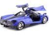 CARSDEMETAL.ES 2011 PAGANI HUAYRA AZUL 1:24 MOTOR MAX 79312