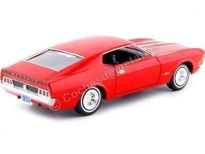 Cochesdemetal.es 1971 Ford Mustang Sportsroof Rojo 1:24 Motor Max 73327 2