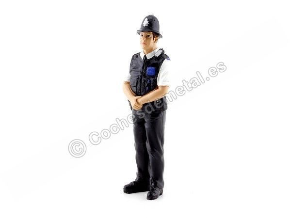 Cochesdemetal.es Figura de Resina "Policía de Reino Unido" 1:18 American Diorama 23992