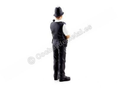 Cochesdemetal.es Figura de Resina "Policía de Reino Unido" 1:18 American Diorama 23992 2